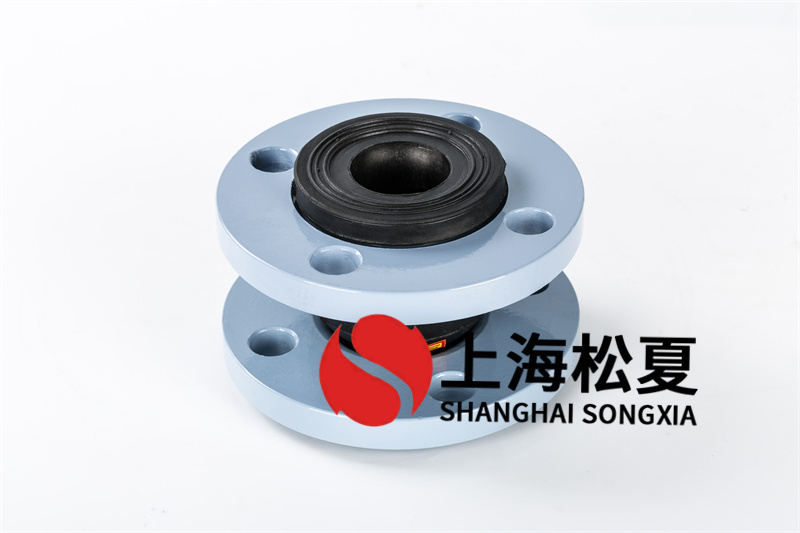 消防专用水泵使用橡胶法兰软连接