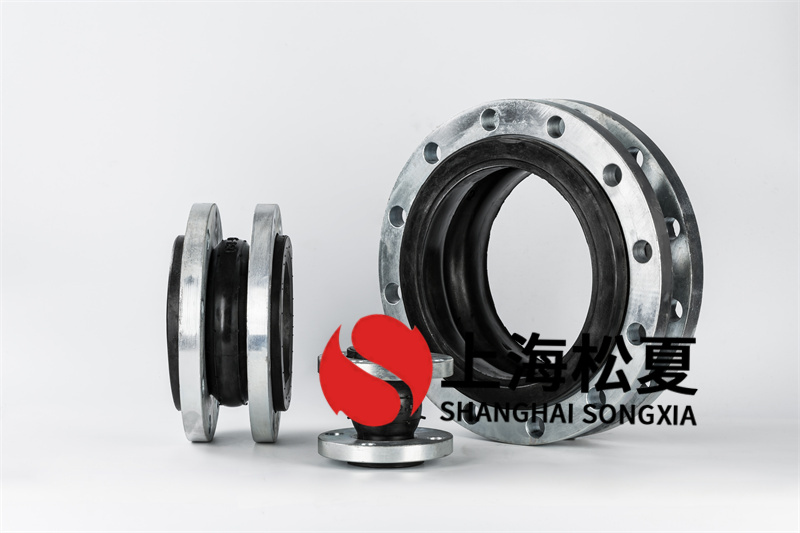 热回收系统设备安装DN450橡胶减震喉